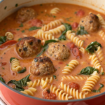 Creamy Italian Meatball Soup Recipe