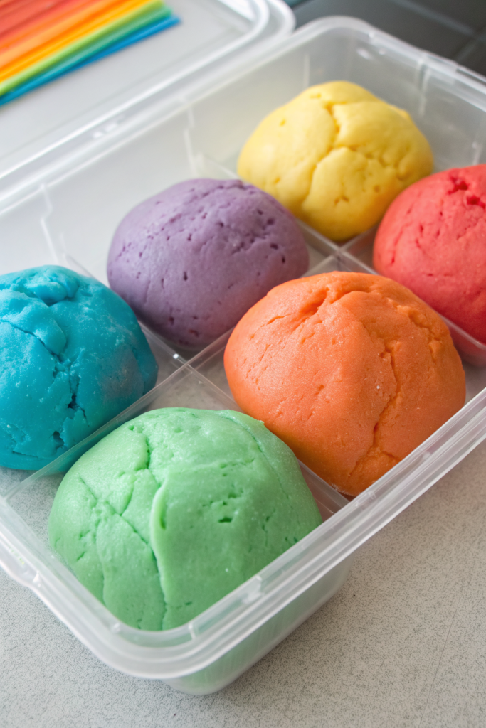 Easy No Cook Playdough Recipe