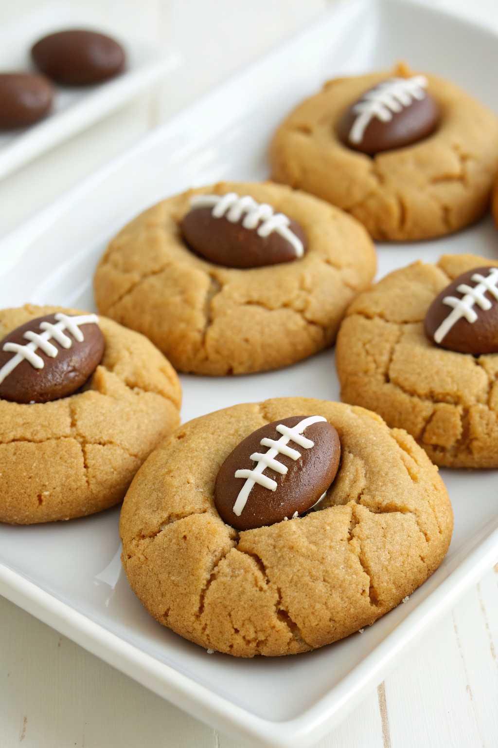 Football Blossom Cookies Recipe