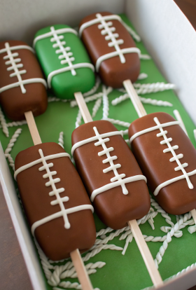 Football Cakesicles Recipe