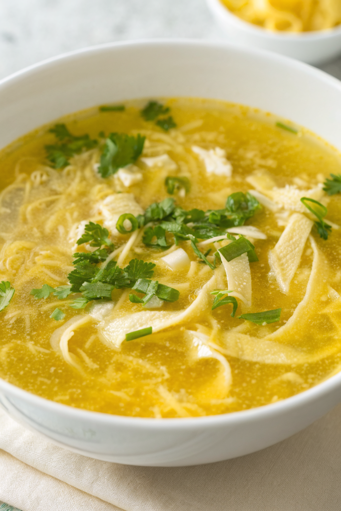 Homemade Egg Drop Soup Recipe