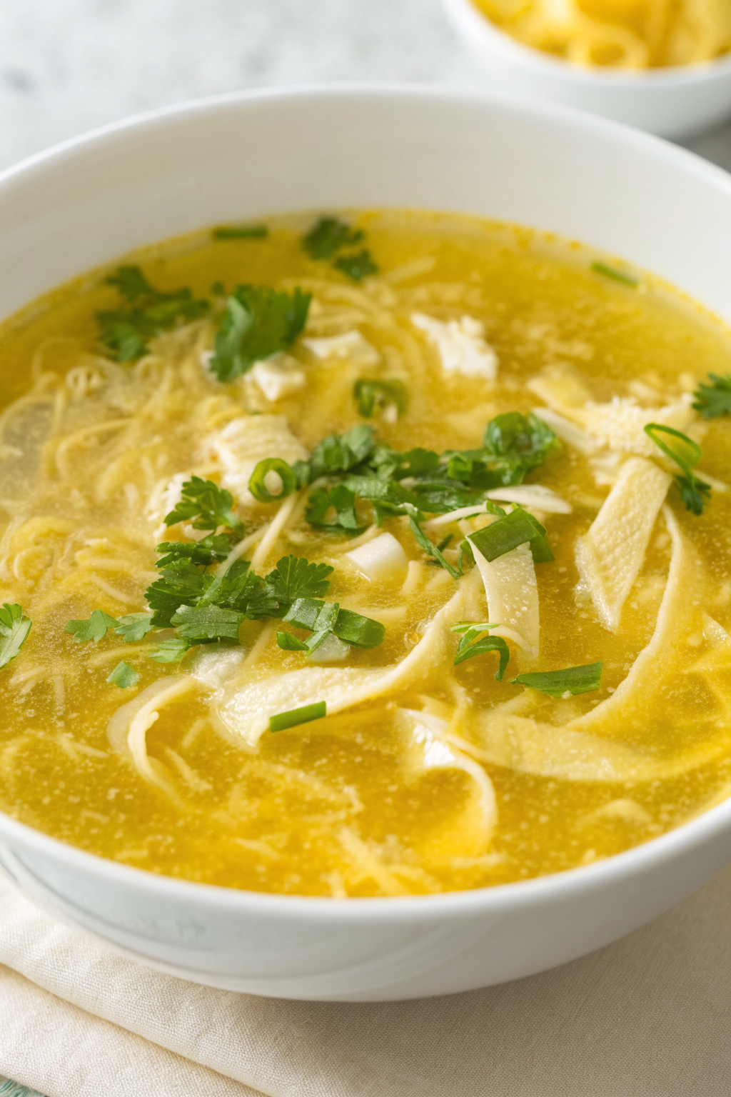 Homemade Egg Drop Soup Recipe