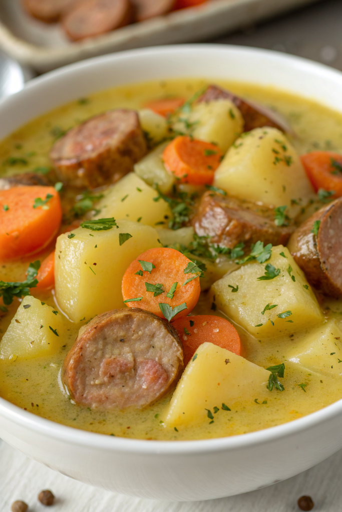Kielbasa Potato Soup Recipe