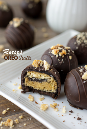 No-Bake Reese’s Oreo Balls Recipe