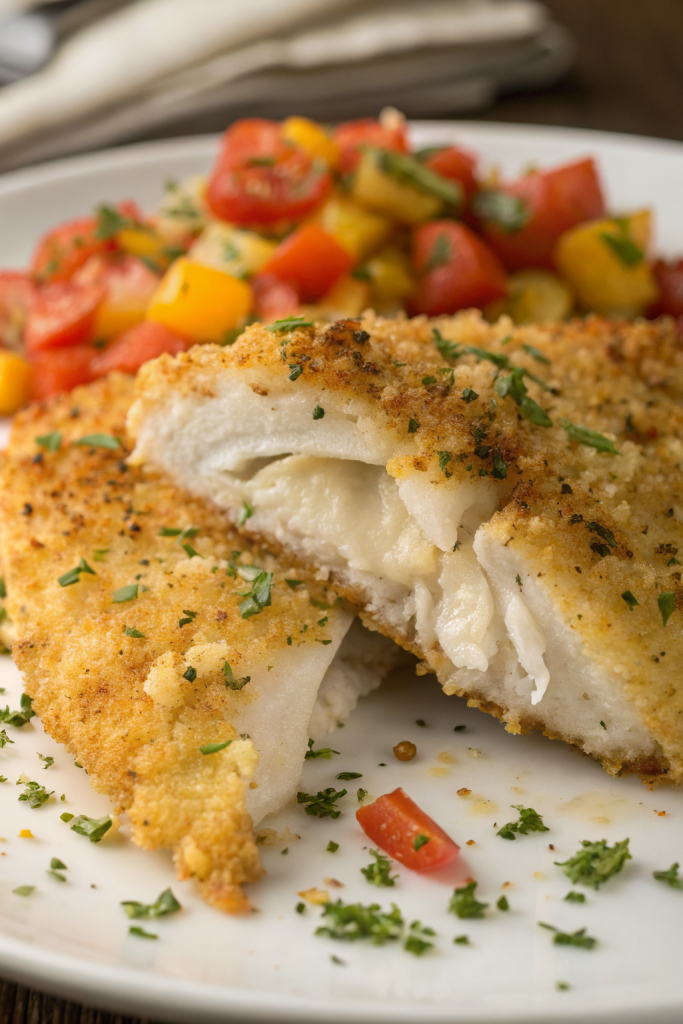Parmesan Crusted Tilapia Recipe