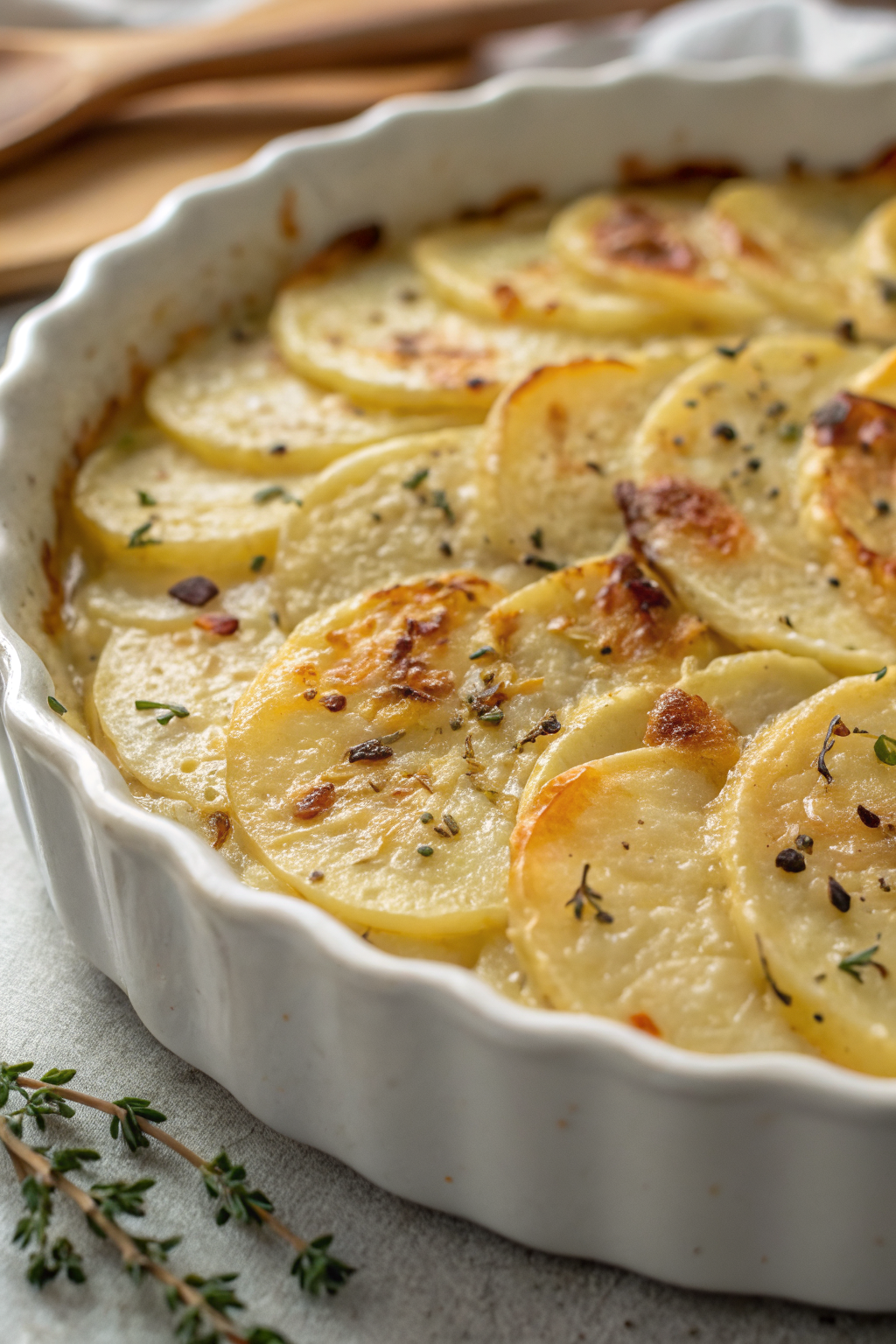 Tasty Cheesy Scalloped Potatoes Recipe