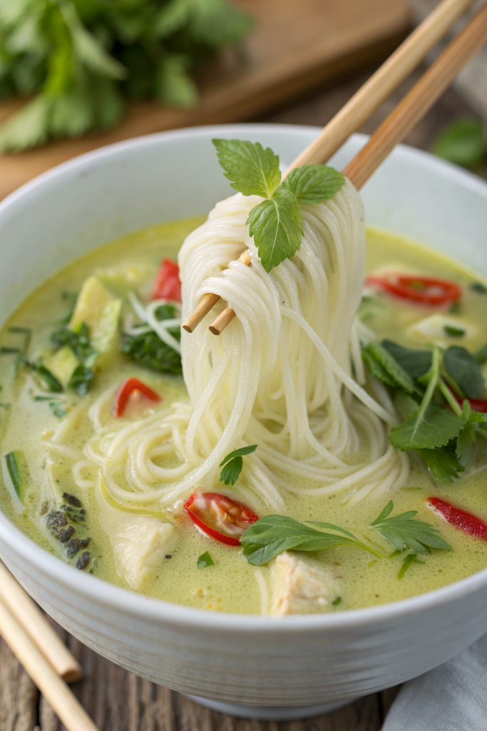 Thai Green Curry Soup Recipe