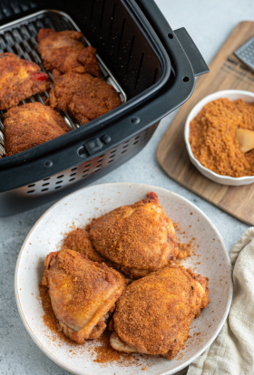 Air Fryer Chicken Thighs Recipe