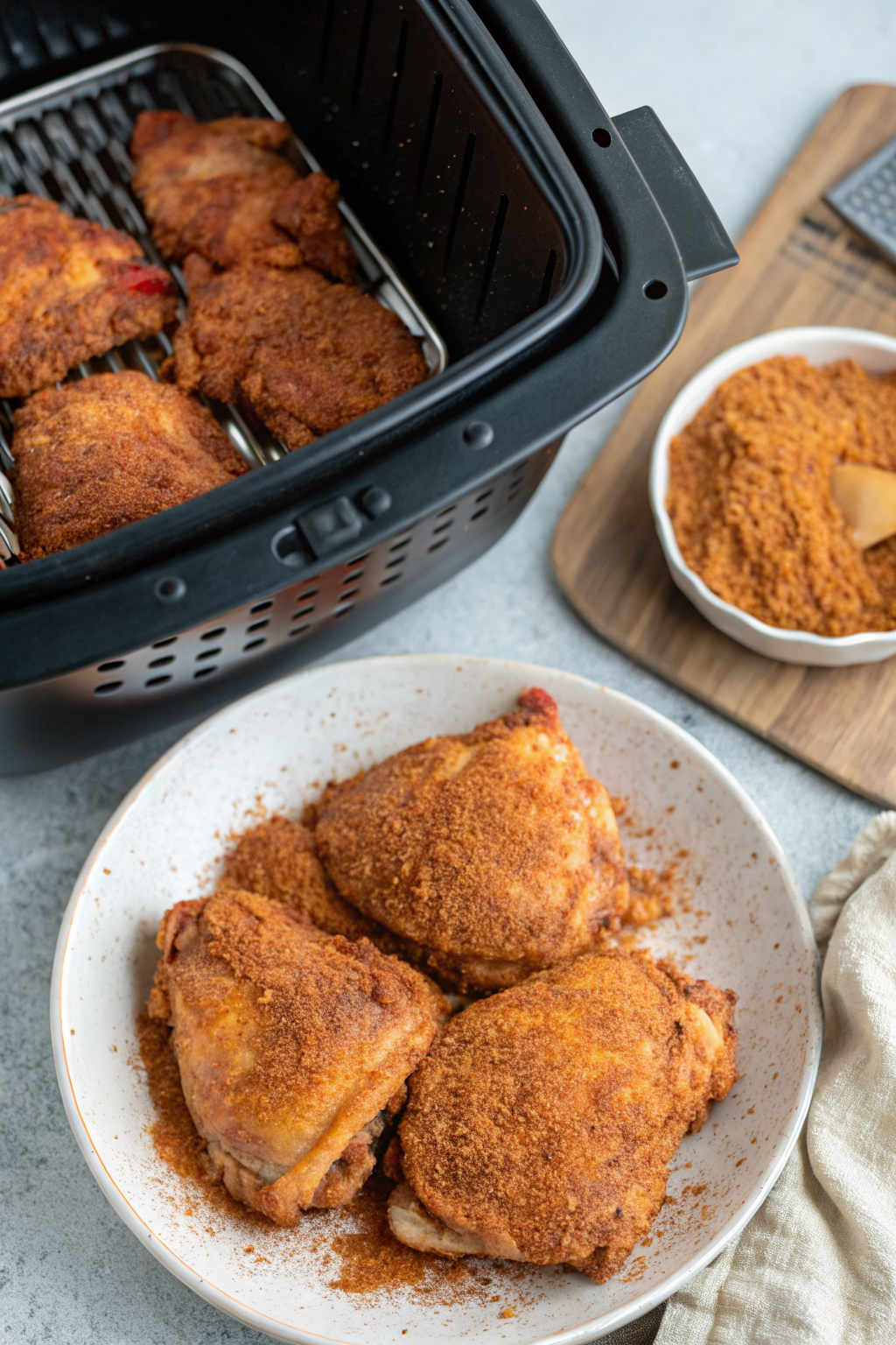 Air Fryer Chicken Thighs Recipe