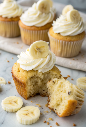 Banana Cupcakes Recipe