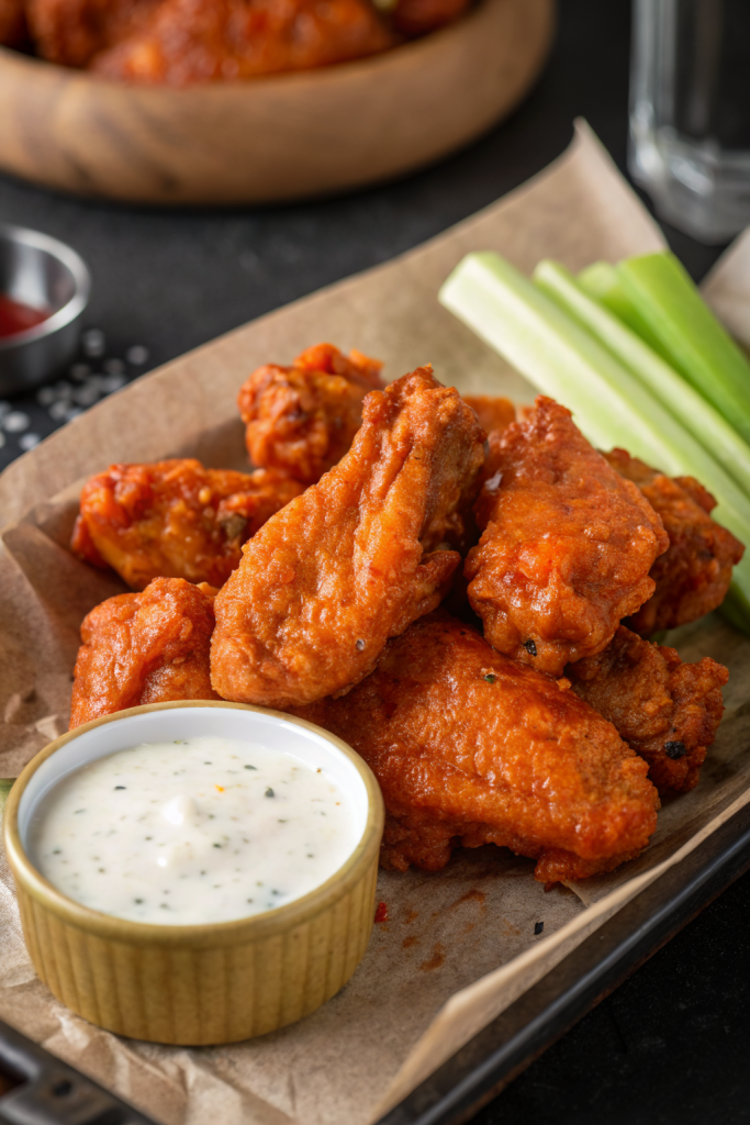 Crispy Buffalo Wings Recipe
