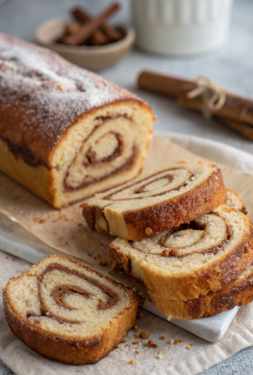Homemade Cinnamon Bread Recipe