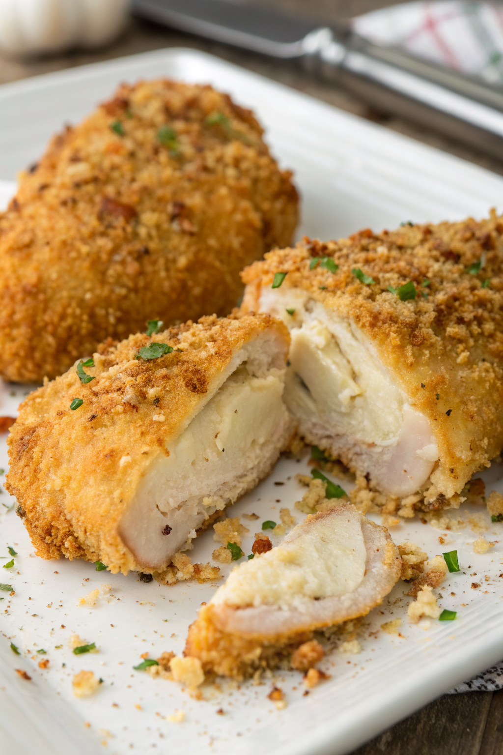 Oven Baked Crispy Parmesan Chicken Recipe