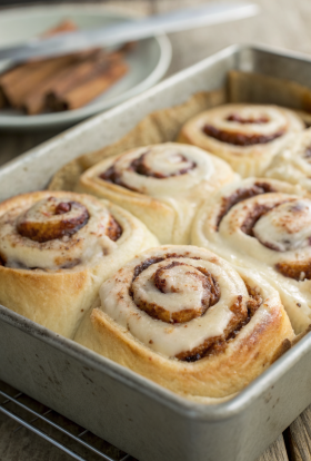 Overnight Cinnamon Rolls Recipe