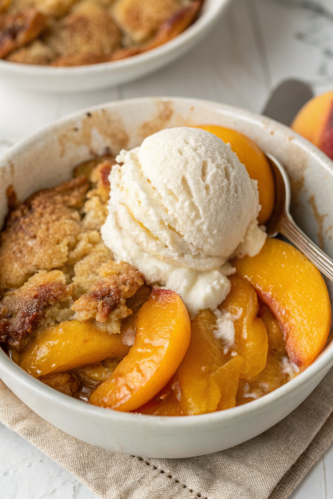 Peach Dump Cake Recipe