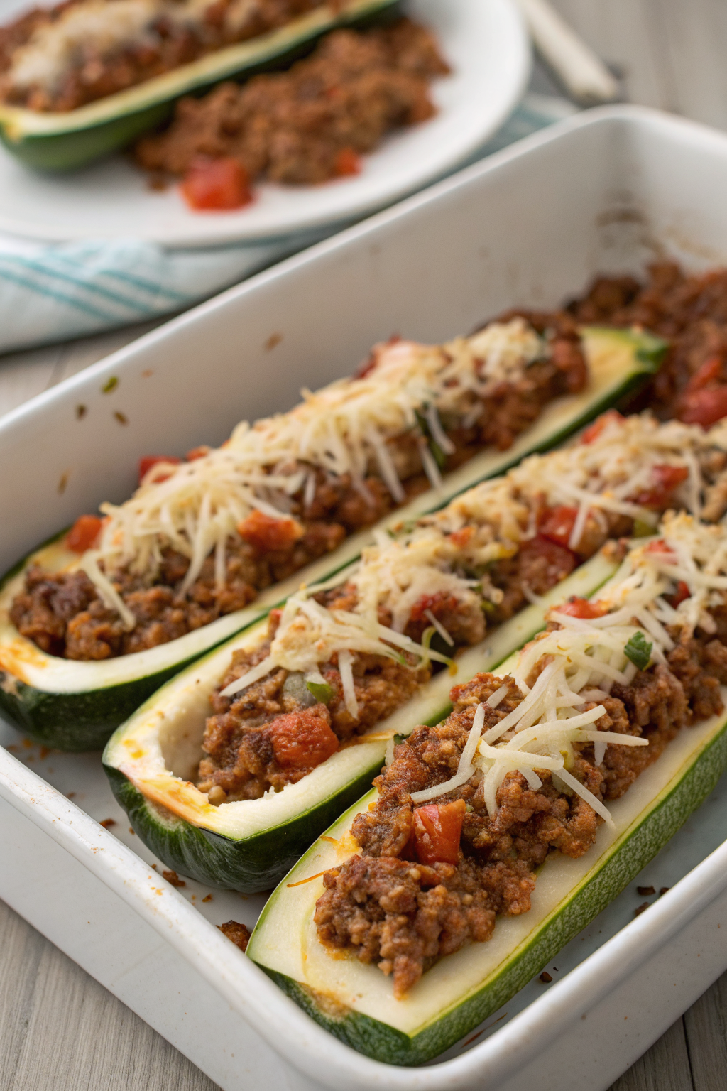 Stuffed Zucchini Boats Recipe