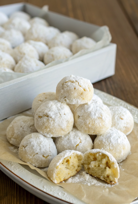 Almond Snowball Cookies Recipe