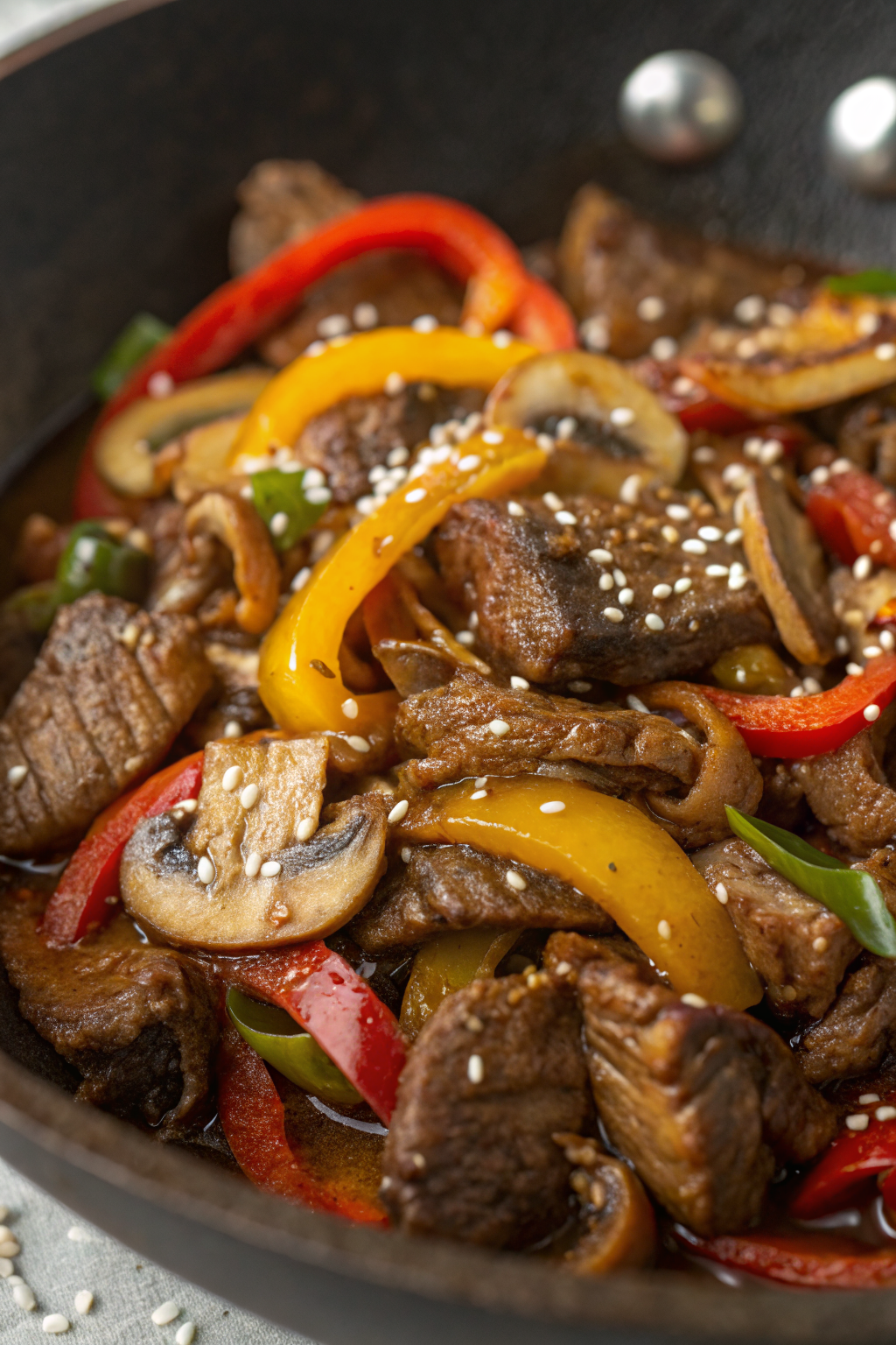 Beef Stir Fry Recipe with 3 Ingredient Sauce
