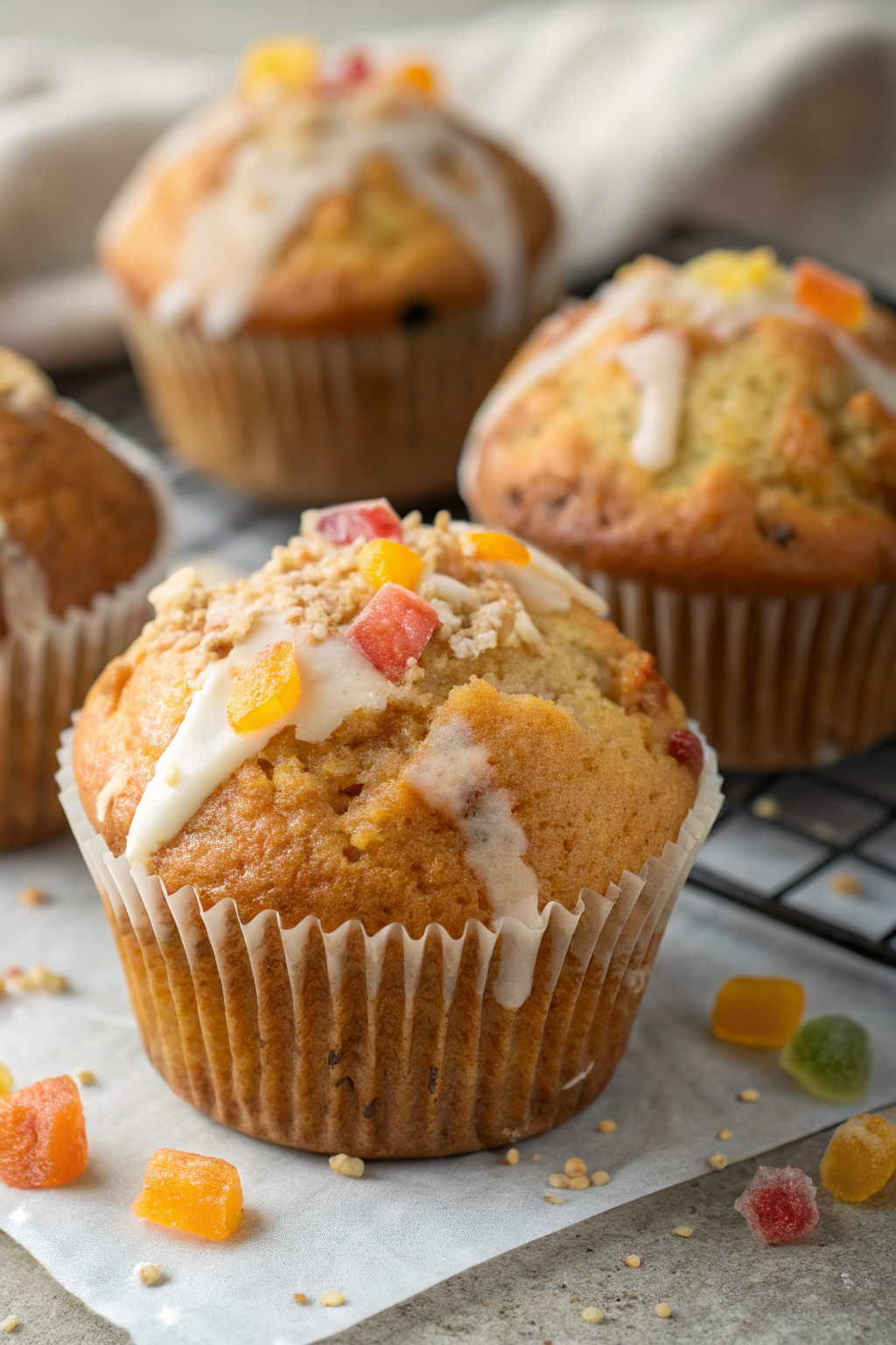 Carrot Cake Zucchini Muffins Recipe