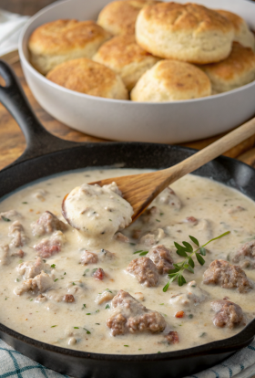 Classic Biscuits and Gravy Recipe