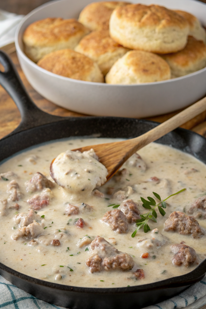 Classic Biscuits and Gravy Recipe