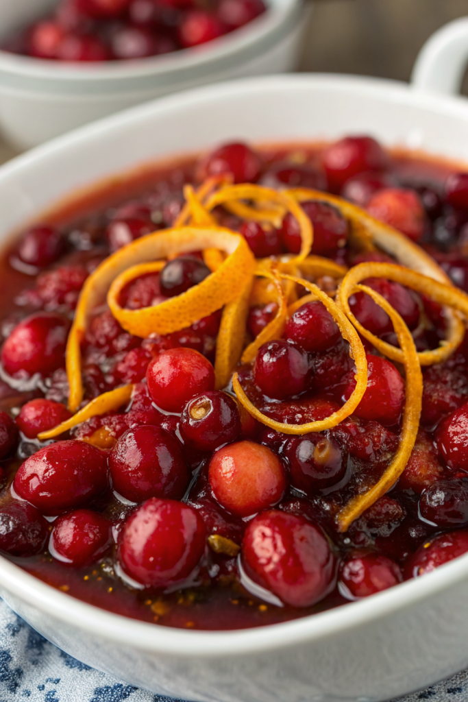 Cranberry Sauce with Orange and Honey