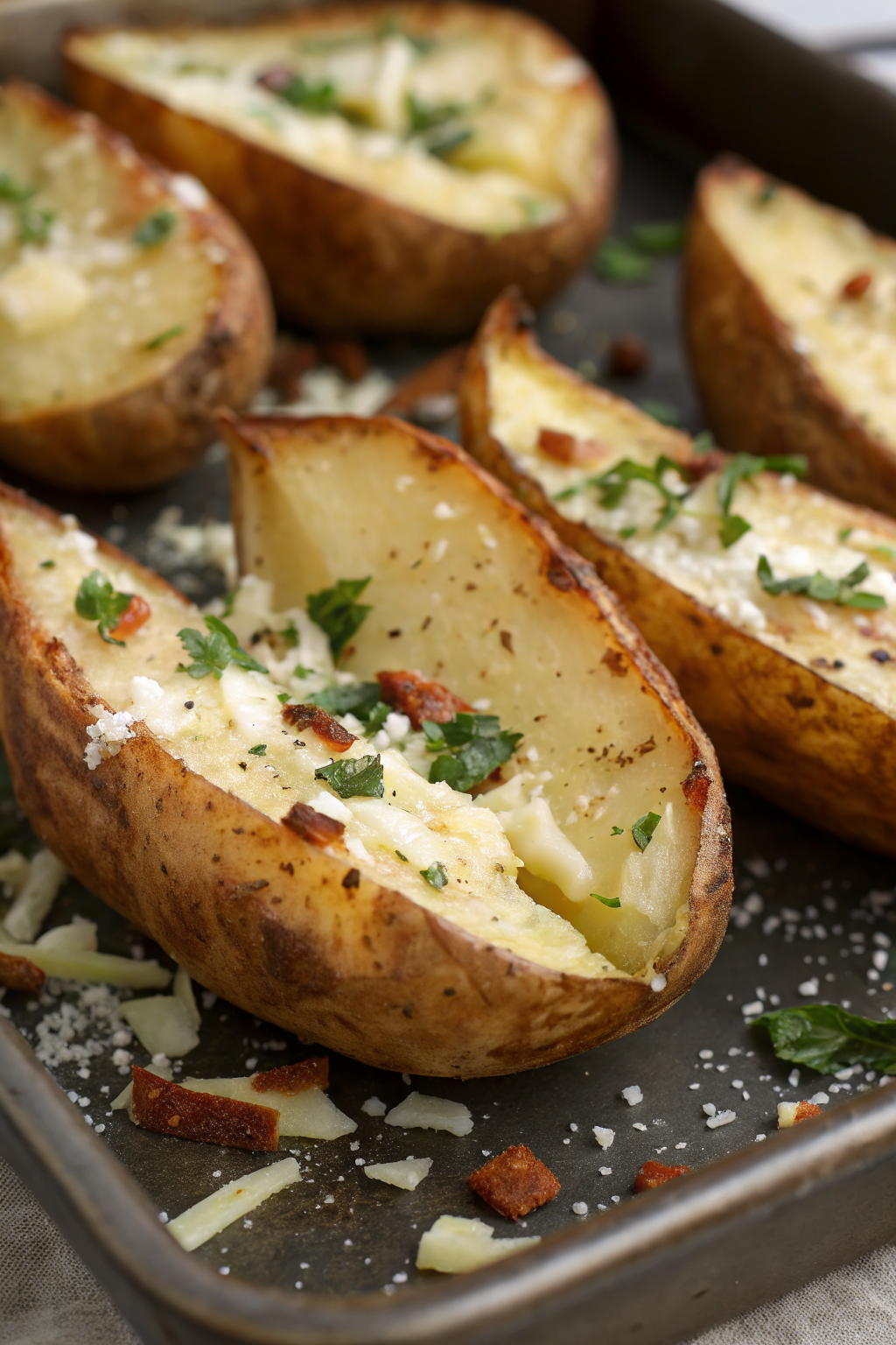 Crispy Baked Potato Wedges Recipe