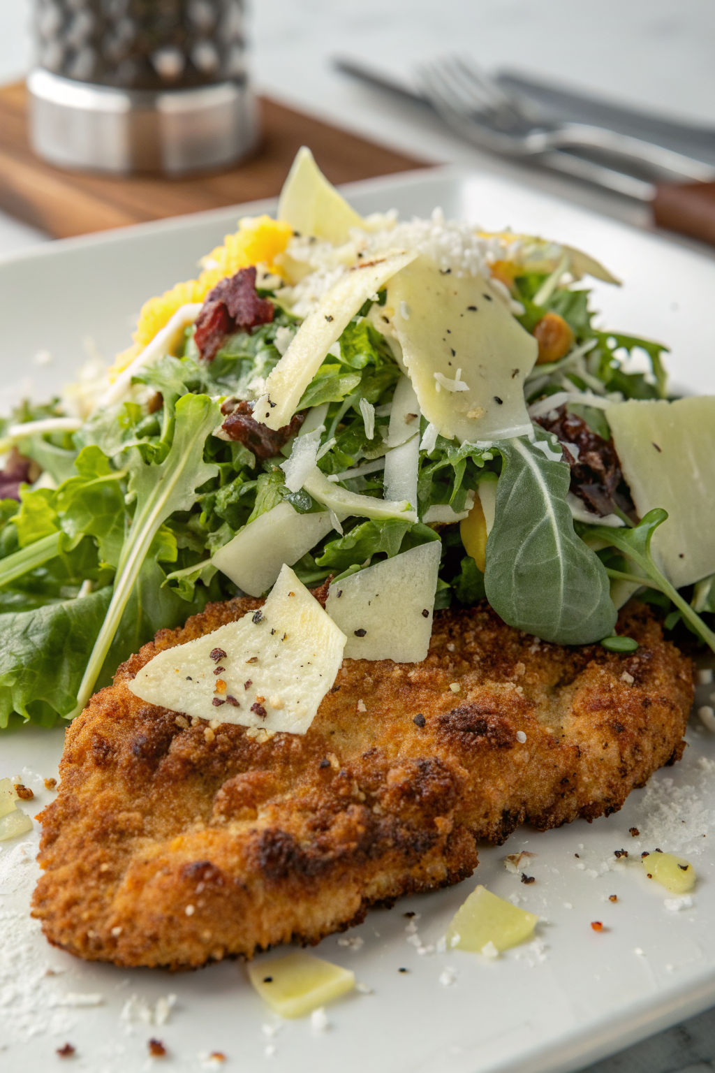 Crispy Chicken Caesar Cutlets Recipe