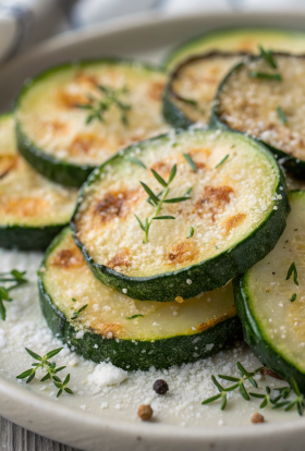 Crispy Pan Fried Zucchini Recipe
