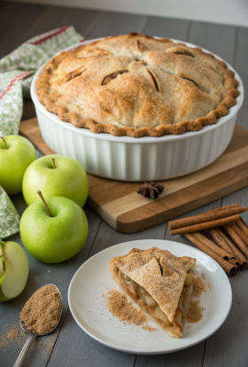 Deep Dish Apple Pie Recipe