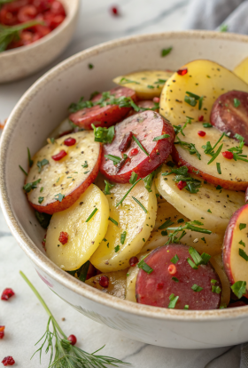 Dill and Dijon Potato Salad