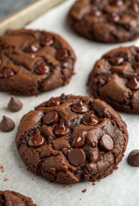 Double Chocolate Zucchini Cookies Recipe