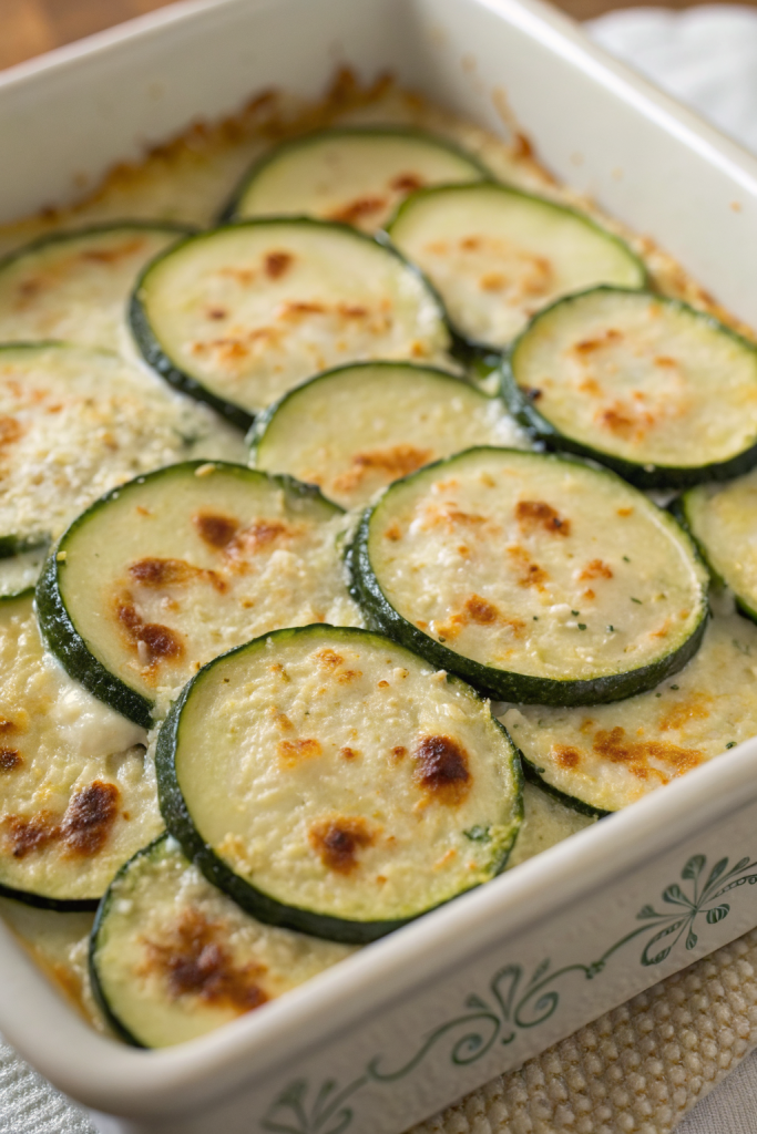 Easy Cheesy Zucchini Bake Recipe
