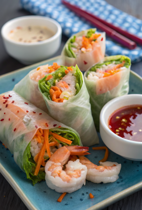Fresh Shrimp Spring Rolls Recipe