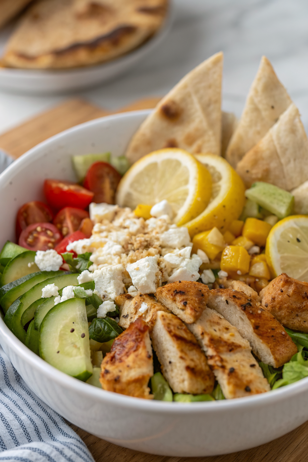 Greek Chicken Bowls Recipe