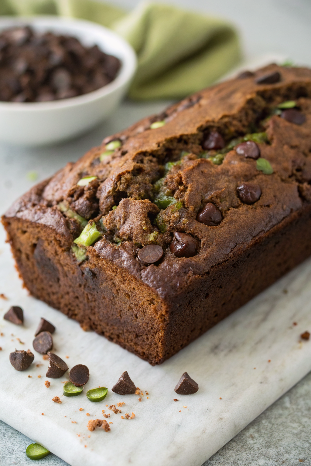 Healthy Chocolate Zucchini Bread Recipe