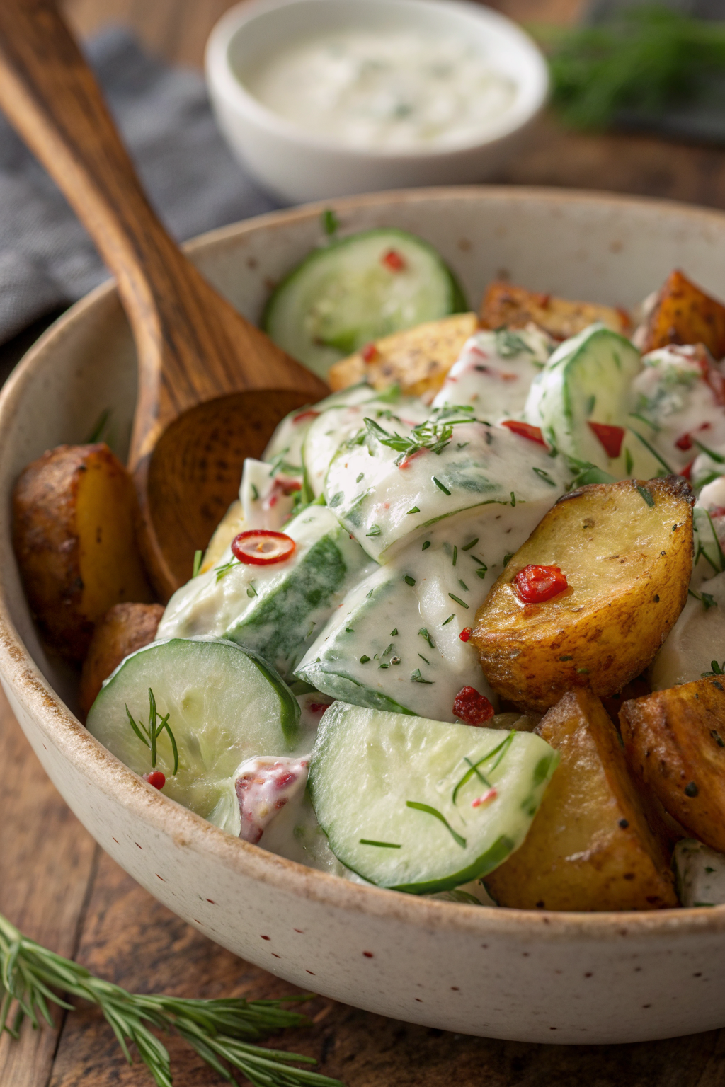 Herbed Roasted Potato Salad Recipe