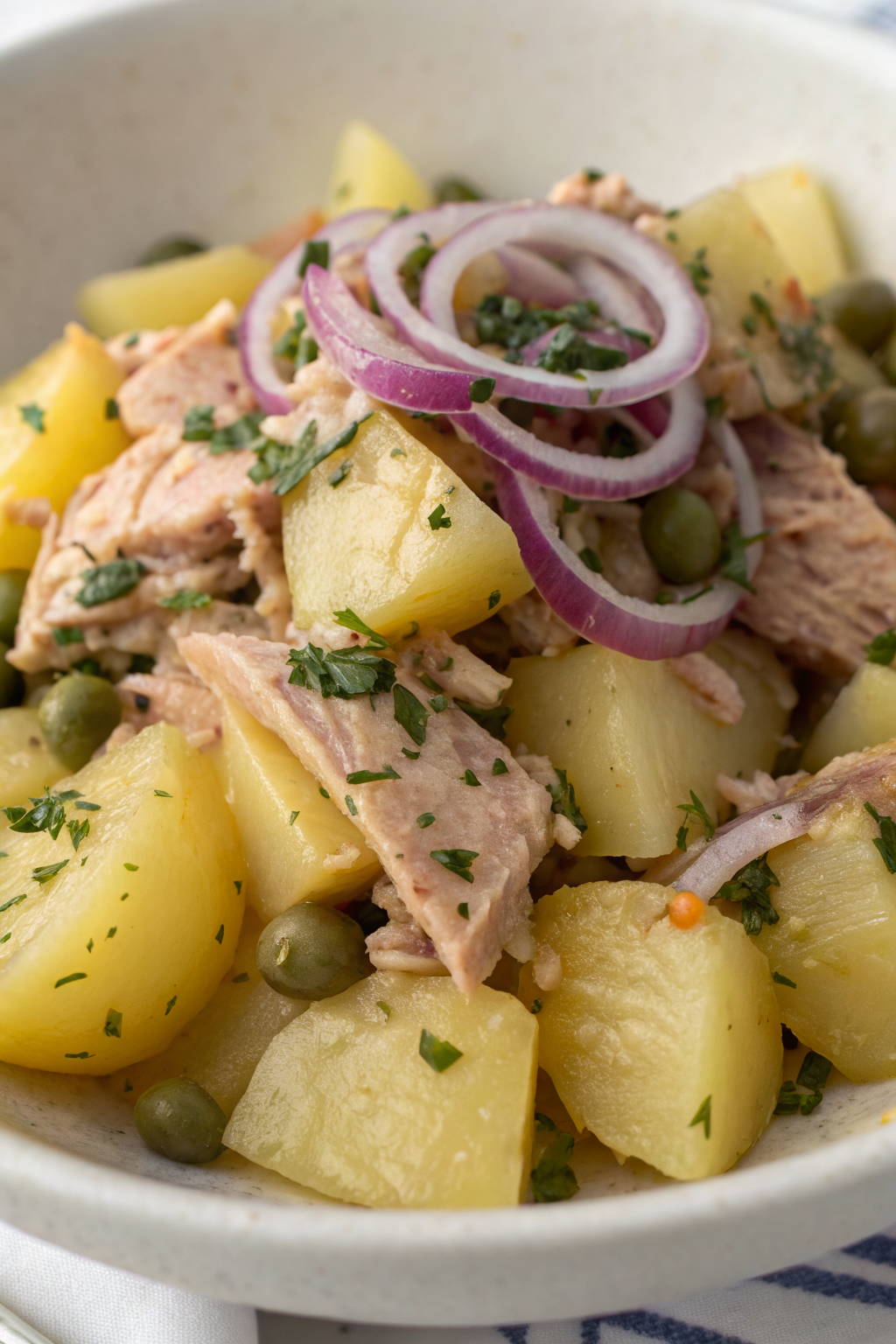 Italian Tuna Potato Salad