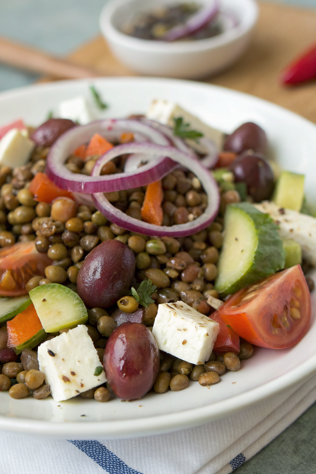 Mediterranean Lentil Salad