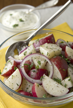 No Mayo Potato Salad With Herbs