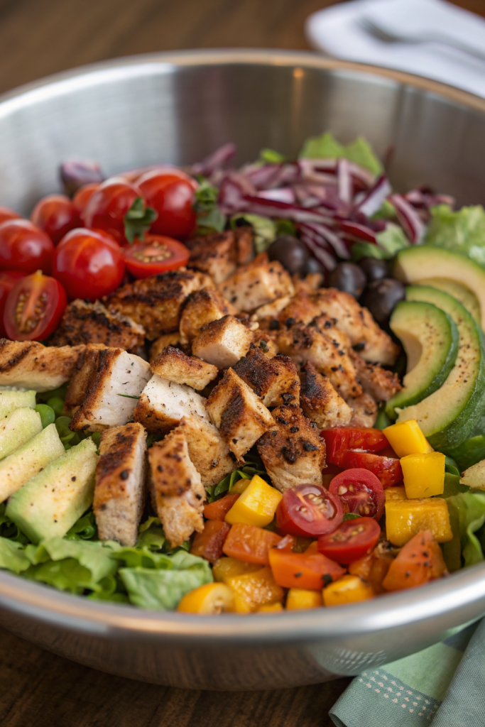 Peruvian Grilled Chicken Salad Recipe