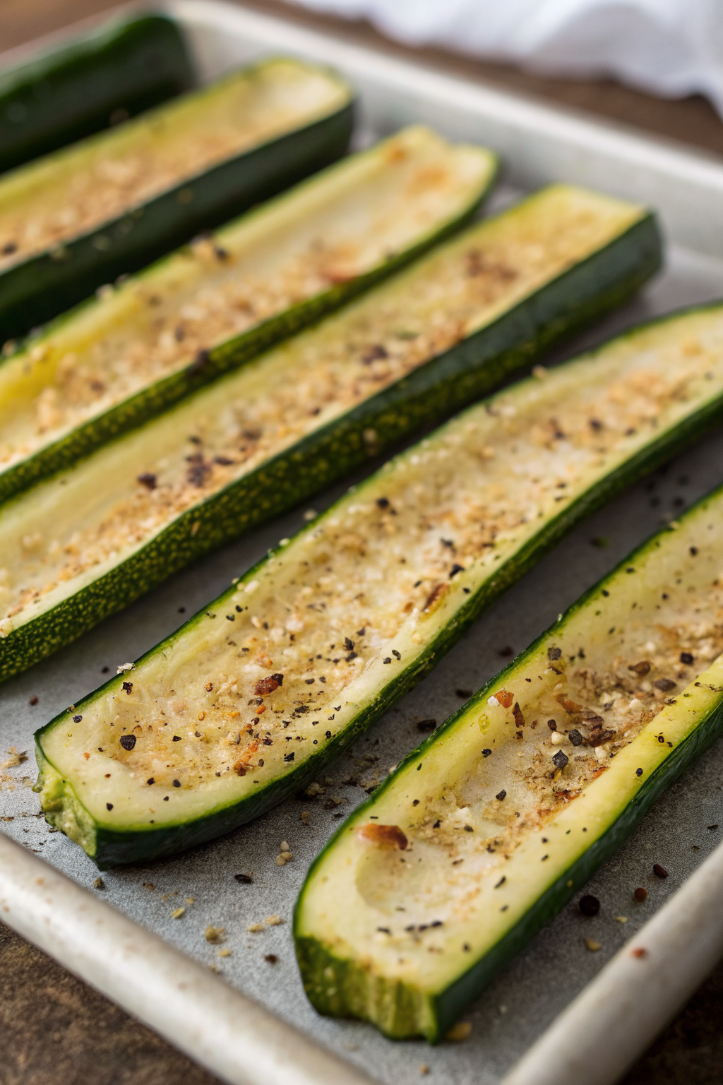 Roasted Zucchini Recipe
