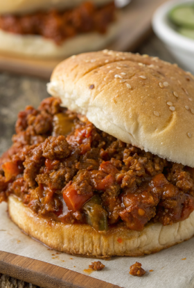 Tasty Sloppy Joe Recipe