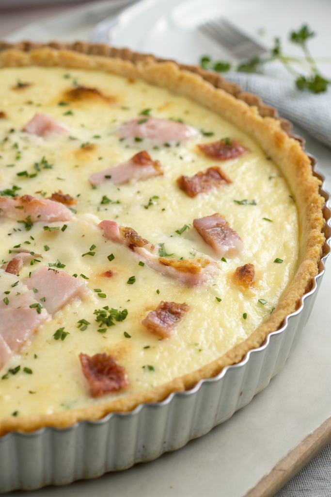 Tasty Spinach Mushroom Quiche