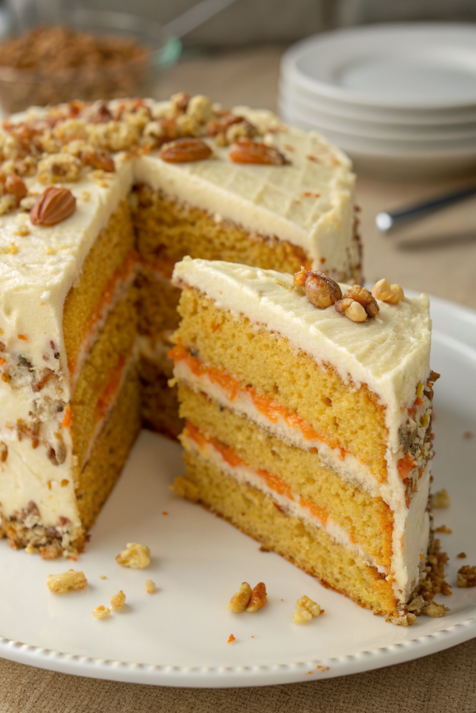 Vintage Carrot Cake Recipe