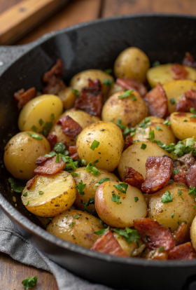 Warm German Potato Salad Recipe
