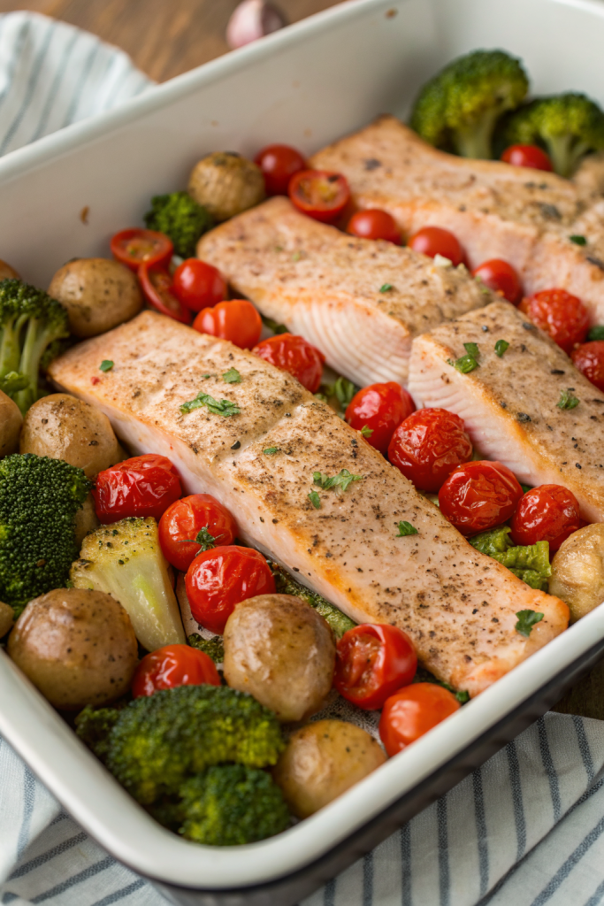 Zaatar Garlic Salmon Recipe