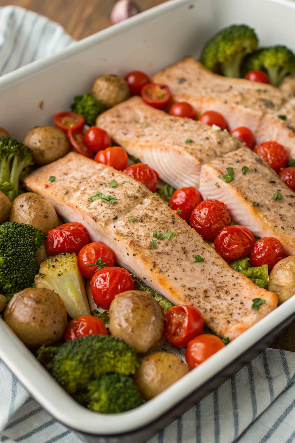 Zaatar Garlic Salmon Recipe