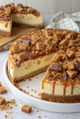 Apple Crumble Cheesecake Recipe