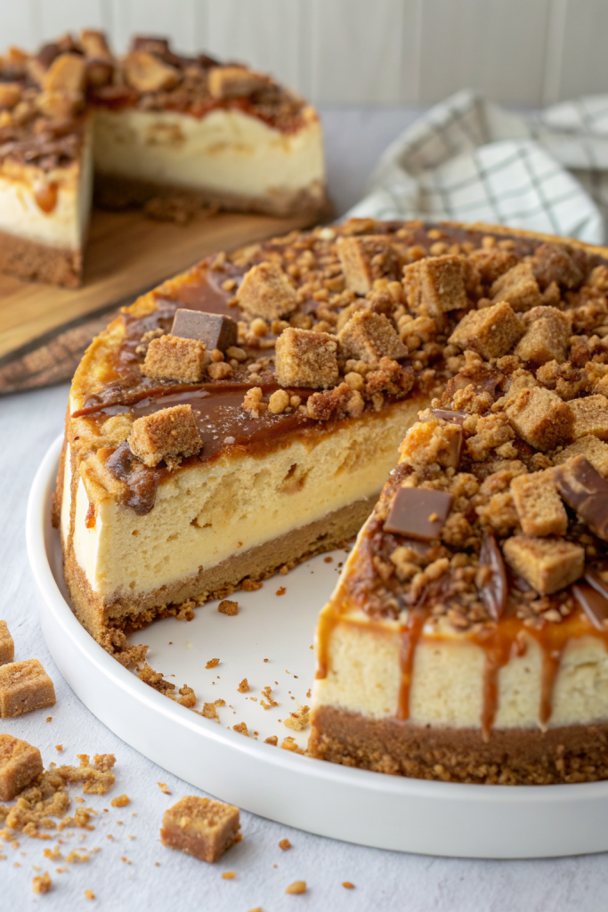 Apple Crumble Cheesecake Recipe